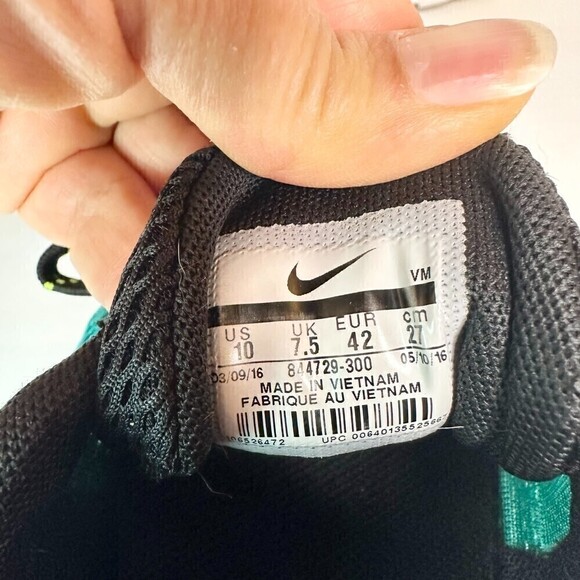 Nike Flex Experience RN 5 Running Sneakers Jade/Volt 844729-300 Size 10 - Picture 10 of 10